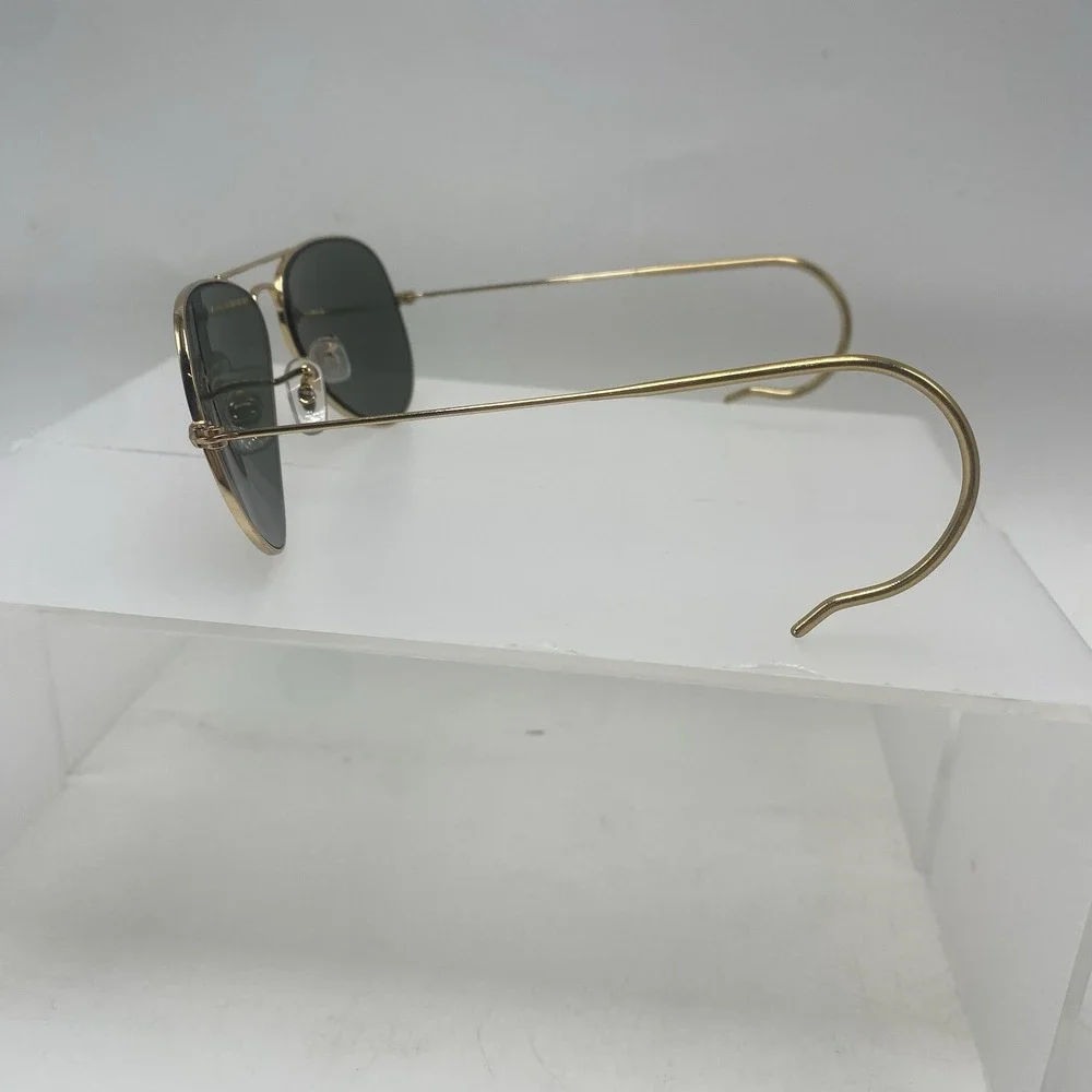 Coach Sunglasses Women FRAME ONLY Aviator Gold Brown 512